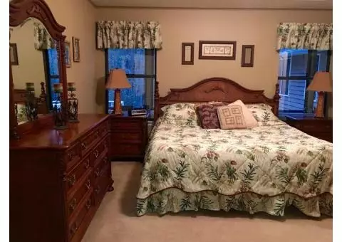 King Size Bedroom Set. Moving MUST GO!